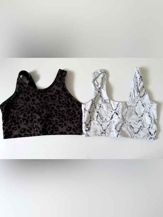 Varley Other - Varley Set of 2 Animal Print Sports Bras Size M